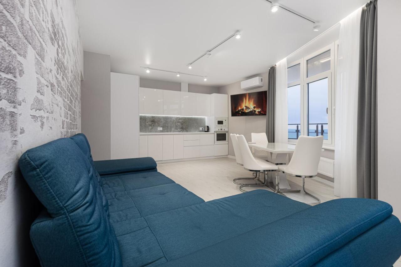 44 Pearl 1-Bedroom Panoramic Sea View Apartment Одесса Экстерьер фото